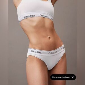 2 pcs Calvin Klein Modern Cotton Bikini Size S